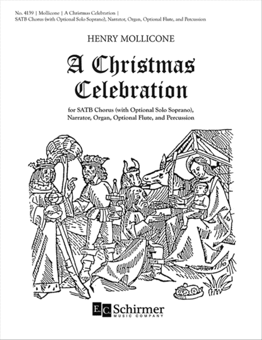 A Christmas Celebration 4-Part scores gallery preview page 1
