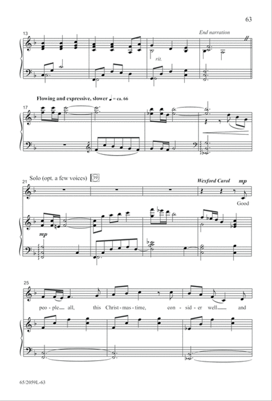 The Christmas Story The Christmas Story 3-Part scores gallery preview page 64