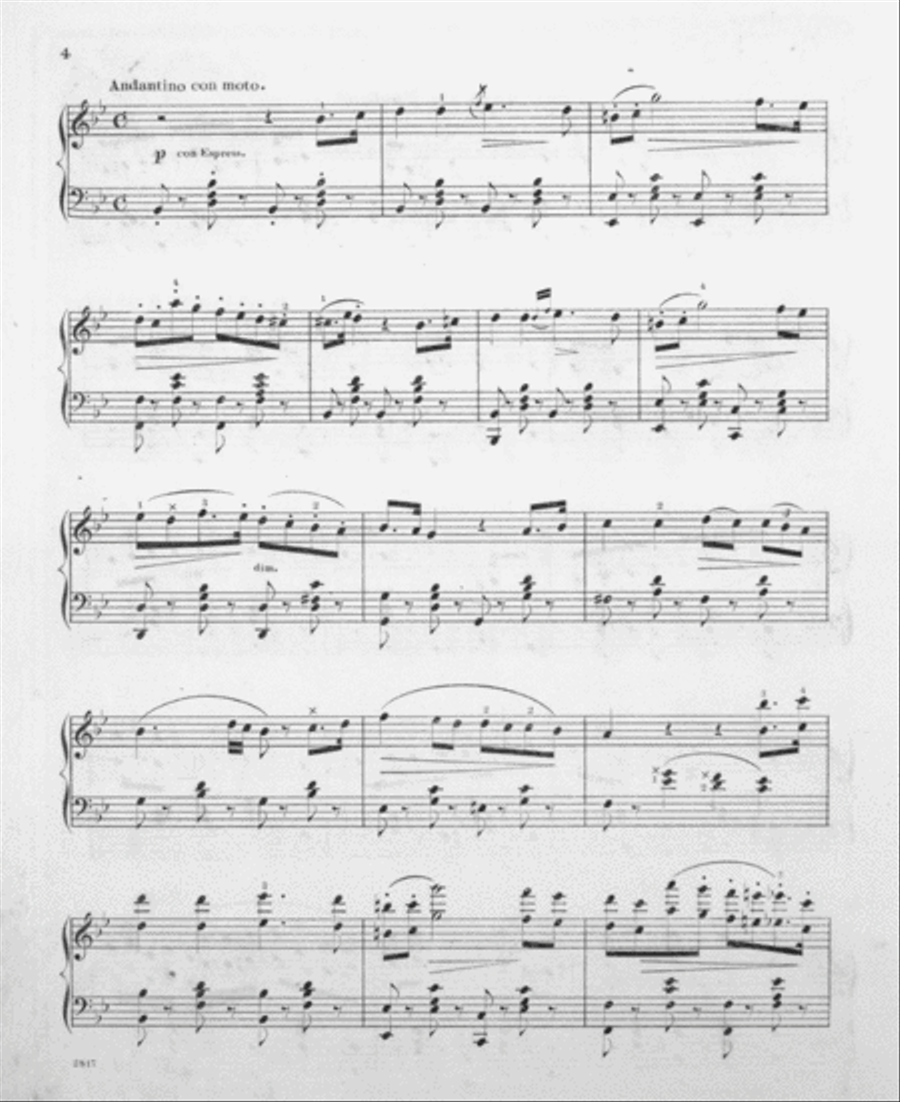 Souvenir De L'Opera. Souvenir De Bellini. Fantasie De Salon. Sur L'Opera Norma Piano Solo scores gallery preview page 3