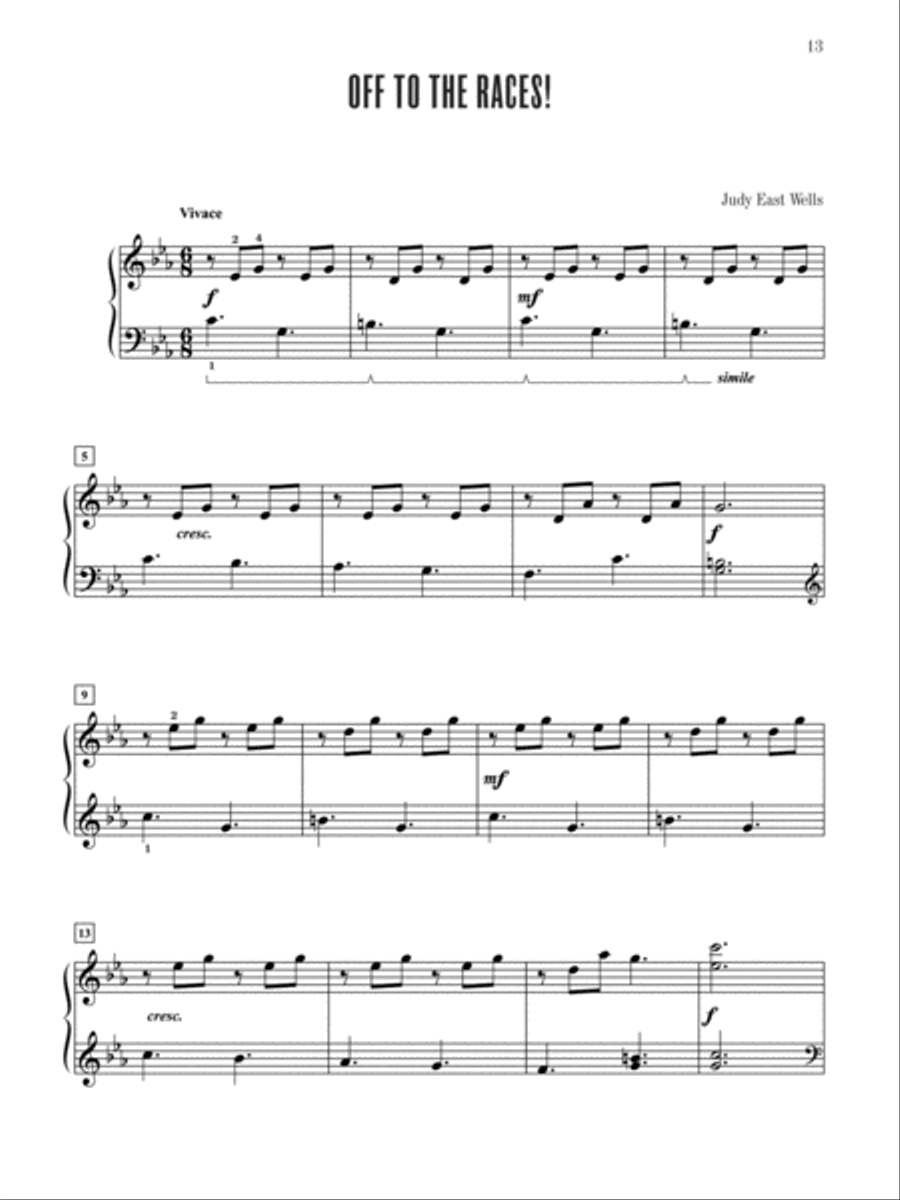 Myklas Contest Winners, Book 3 Piano Solo scores gallery preview page 8