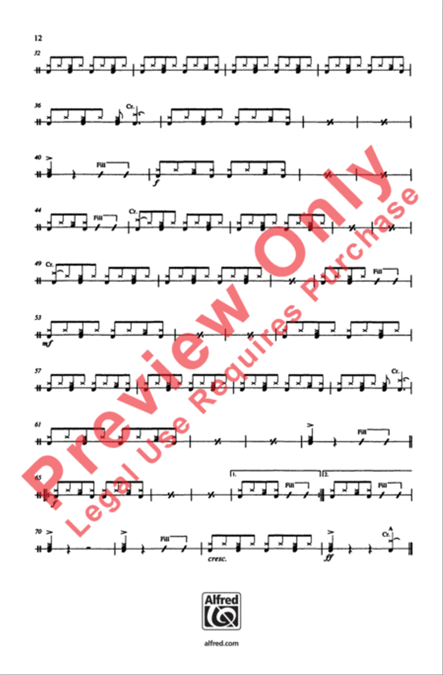 Fun, Fun, Fun Men's Choir scores gallery preview page 12