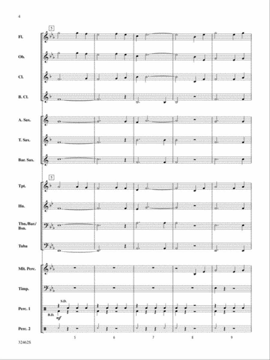 Belwin Beginning Band Kit #6: Score Concert Band scores gallery preview page 4