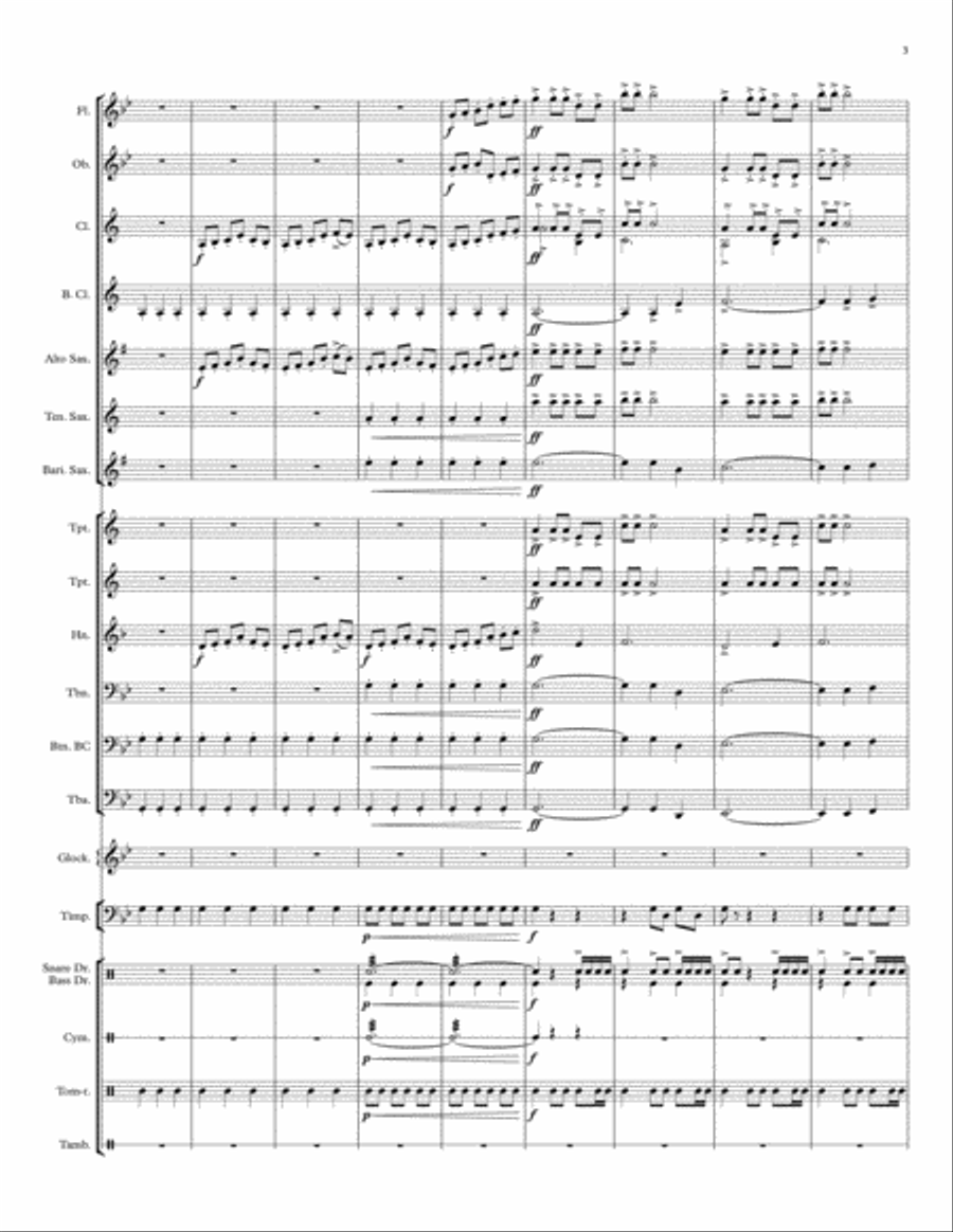 Checkpoint Charlie Concert Band scores gallery preview page 4