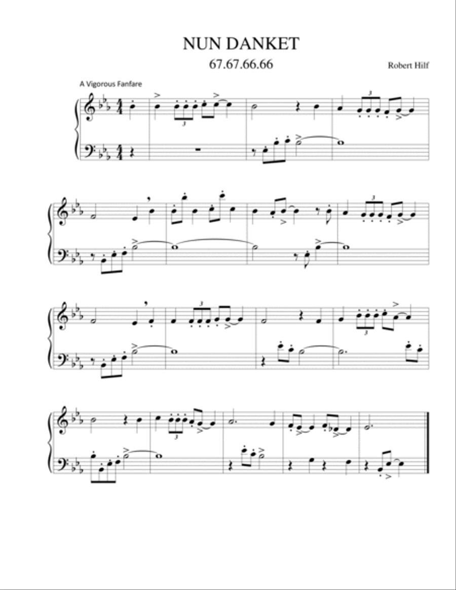 SET IV - Hymn Introductions Piano scores gallery preview page 2