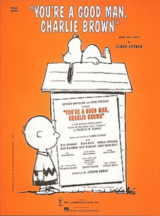 Book cover for You're a Good Man, Charlie Brown
