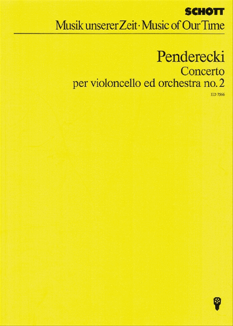 Cello Concerto No. 2 Orchestra scores gallery preview page 1