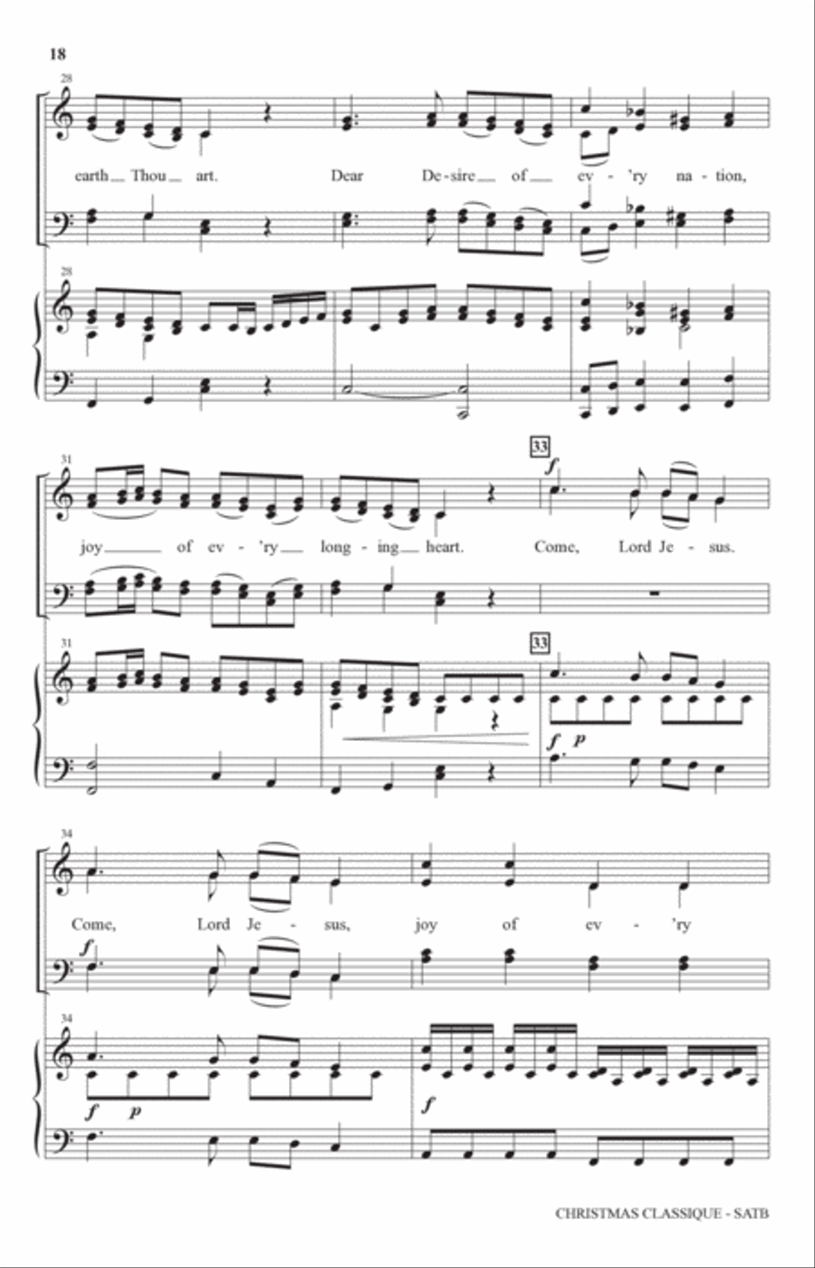Christmas Classique 4-Part scores gallery preview page 16