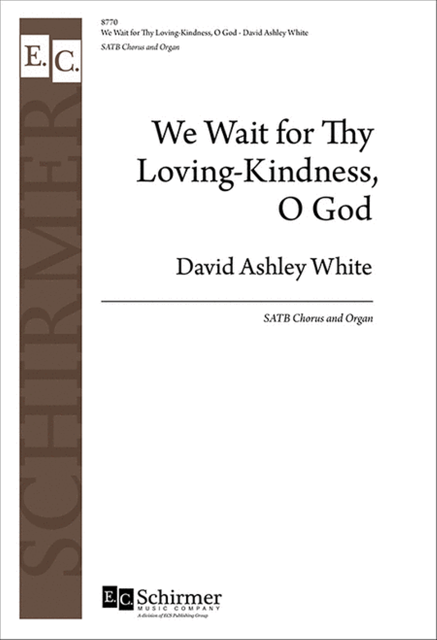 We Wait for Thy Loving-Kindness, O God 4-Part scores gallery preview page 1