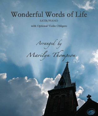 Book cover for Wonderful Words of Life-- SATB/Piano/Violin.pdf