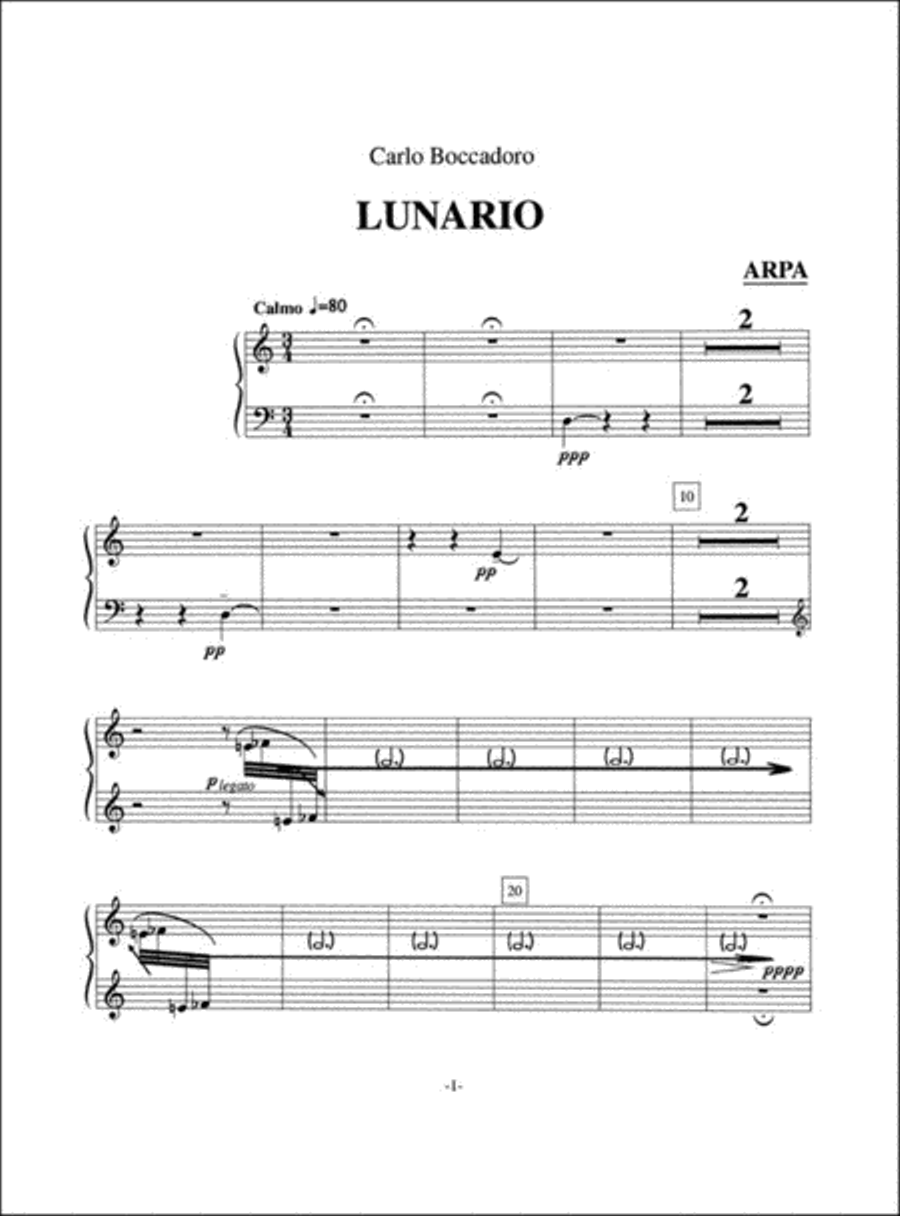 Lunario Flute scores gallery preview page 2