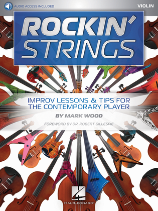 Book cover for Rockin' Strings: Violin