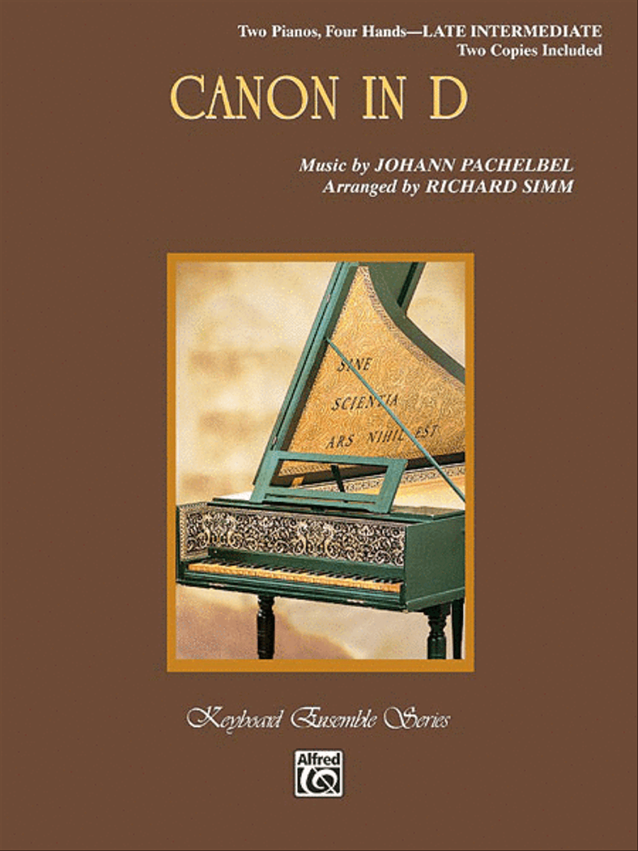 Canon in D Small Ensemble scores gallery preview page 1