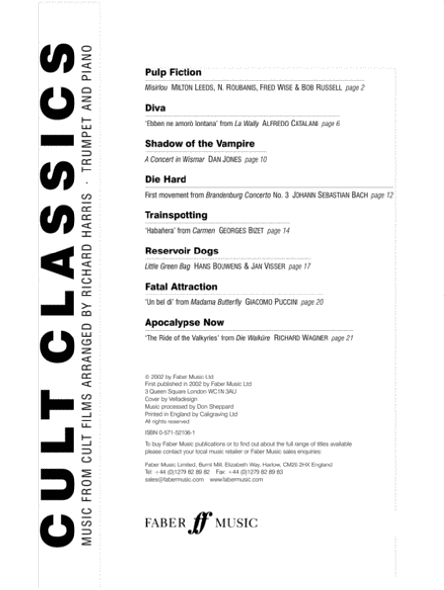 Cult Classics for Trumpet Cornet scores gallery preview page 2