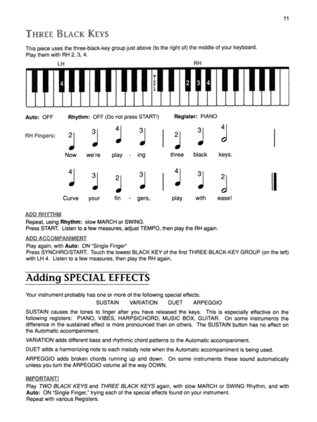 Chord Approach to Electronic Keyboards Lesson Book, Book 1