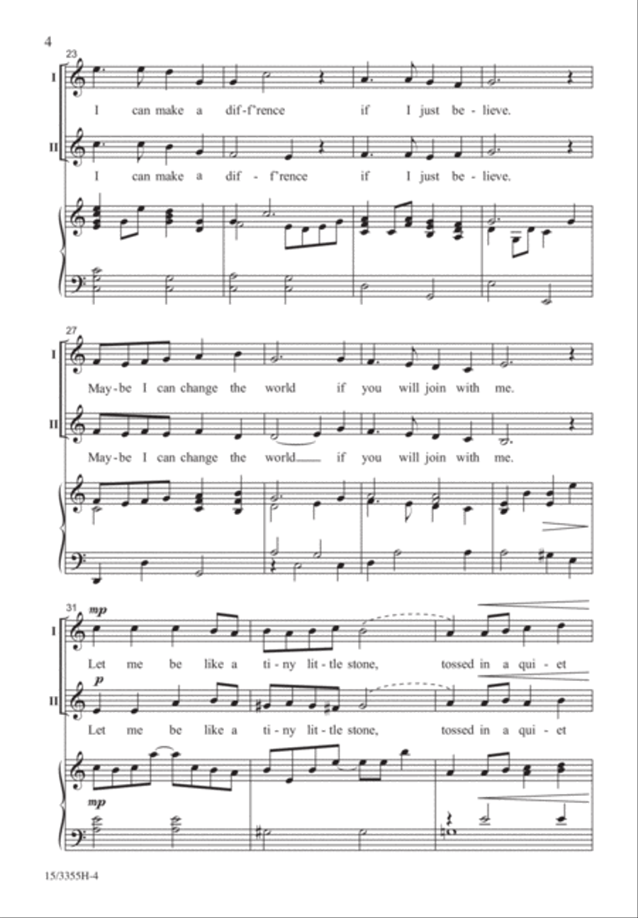 Ripple of Kindness Ripple of Kindness 2-Part scores gallery preview page 4
