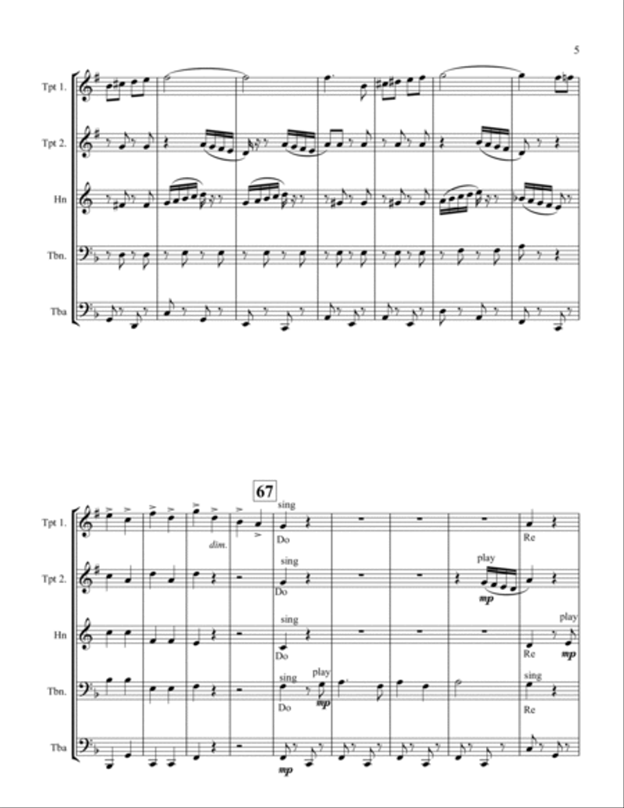 Do-Re-Mi School and Community scores gallery preview page 5