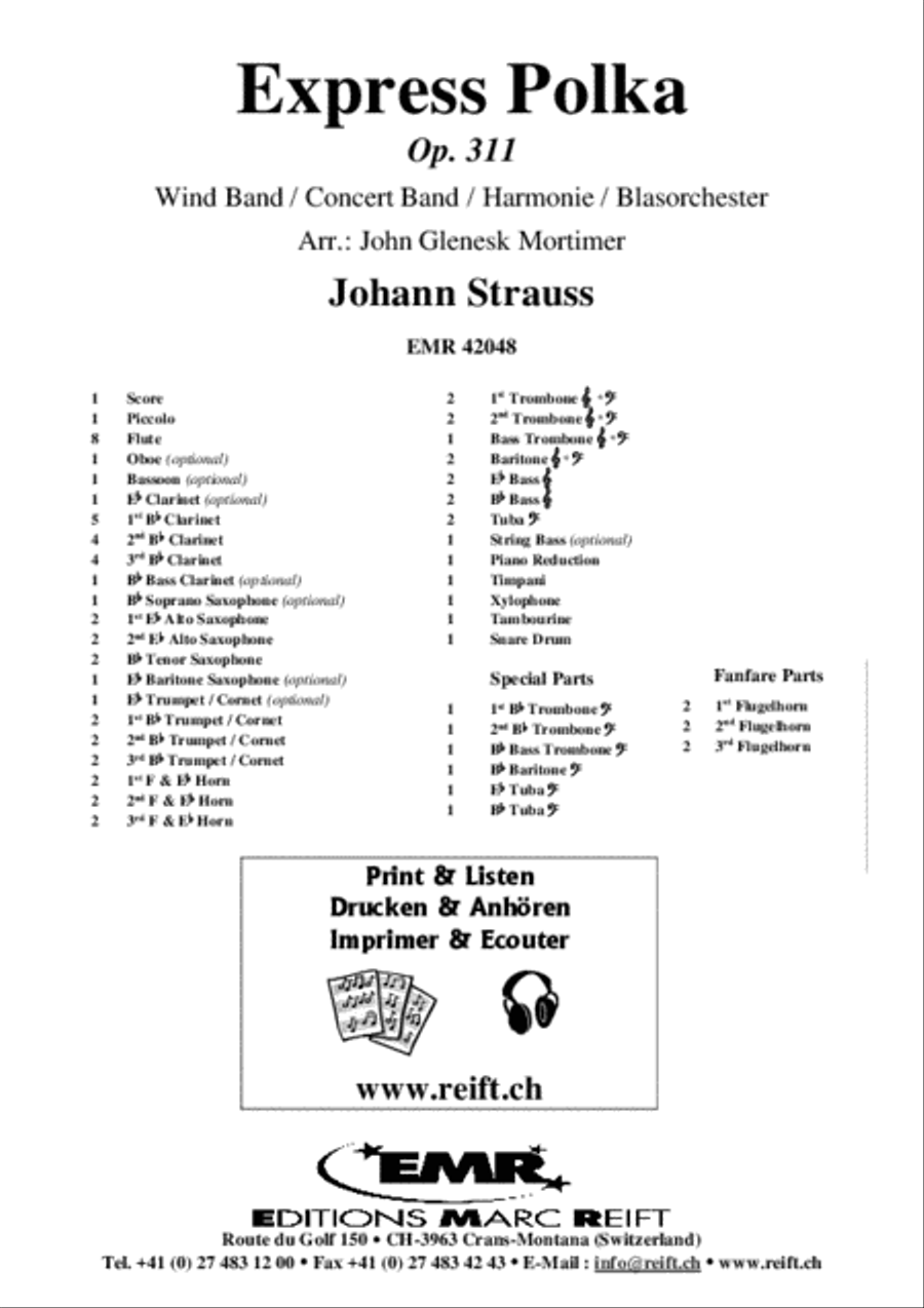 Express Polka Concert Band scores gallery preview page 2