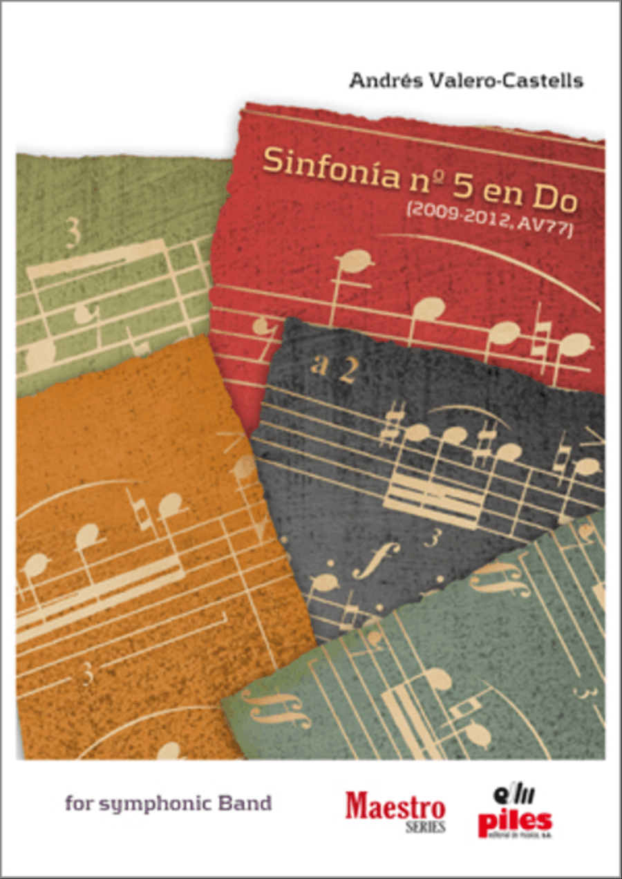 Sinfonia No. 5 en Do Concert Band scores gallery preview page 1