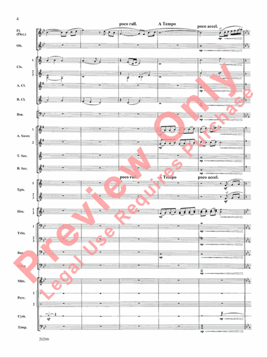 Ghost Fleet Ghost Fleet Concert Band scores gallery preview page 5