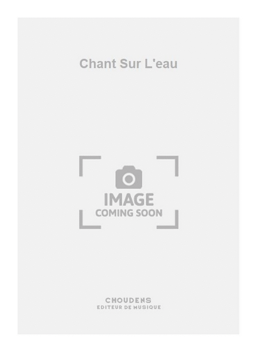 Chant Sur L'eau Clarinet Solo scores gallery preview page 1