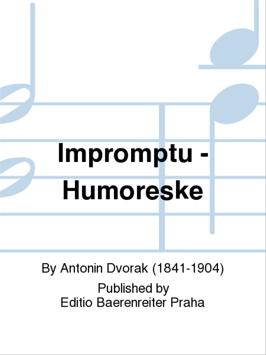 Impromptu - Humoreske Piano Solo scores gallery preview page 1
