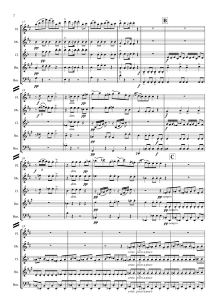Grieg: Lyric Pieces Op.65 No.6 “Wedding-Day at Troldhagen” - wind quintet image number null