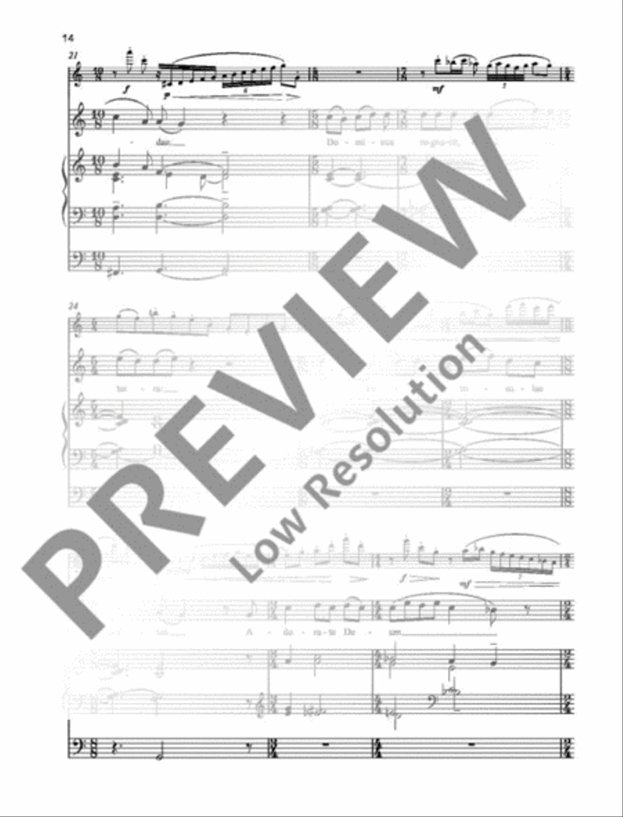 Adoration Flute scores gallery preview page 15