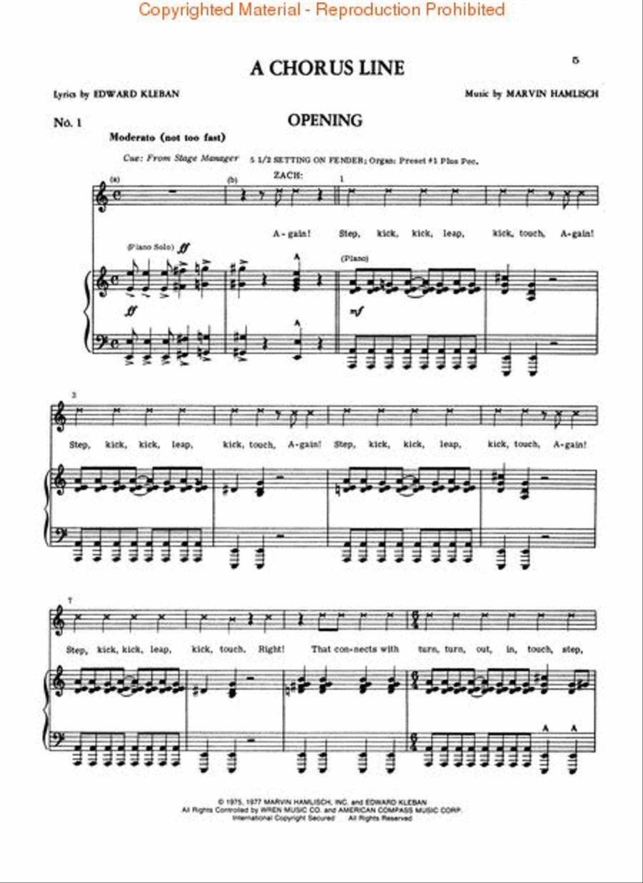 Chorus Line, A