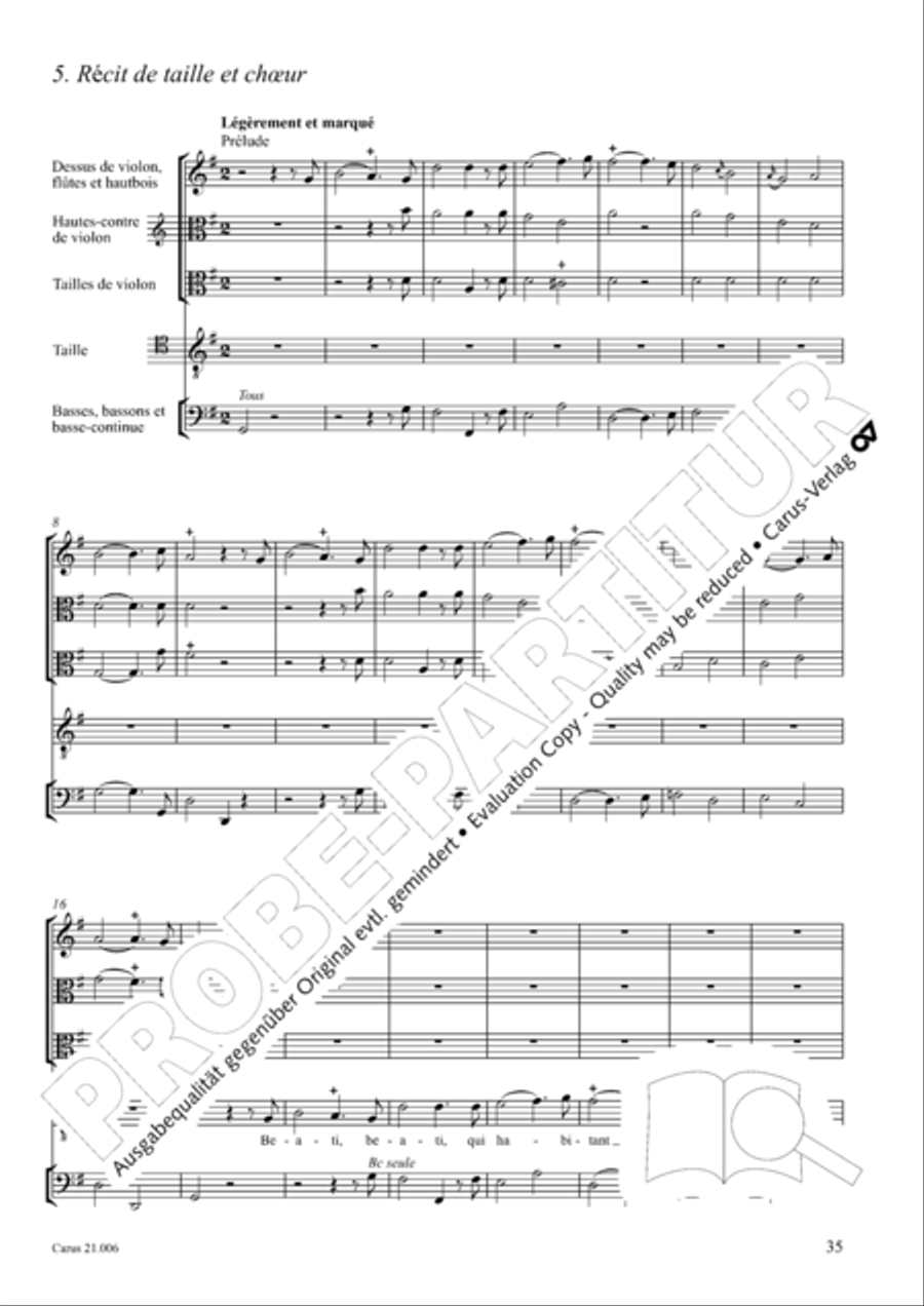 Quam dilecta tabernacula Men's Choir scores gallery preview page 36