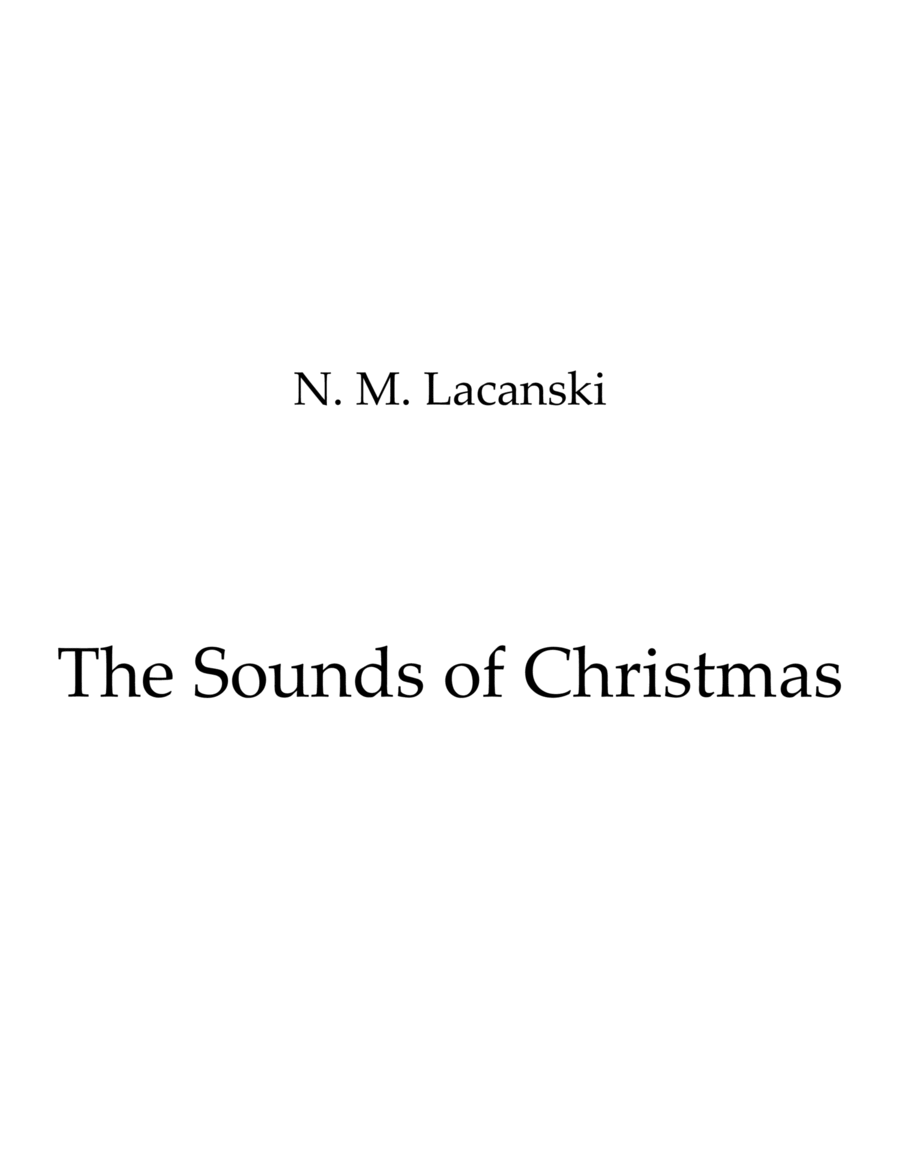 The Sounds of Christmas The Sounds of Christmas String Orchestra scores gallery preview page 1