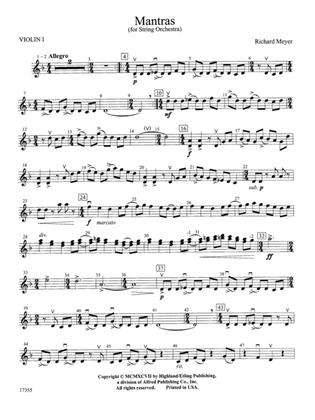 Mantras: 1st Violin