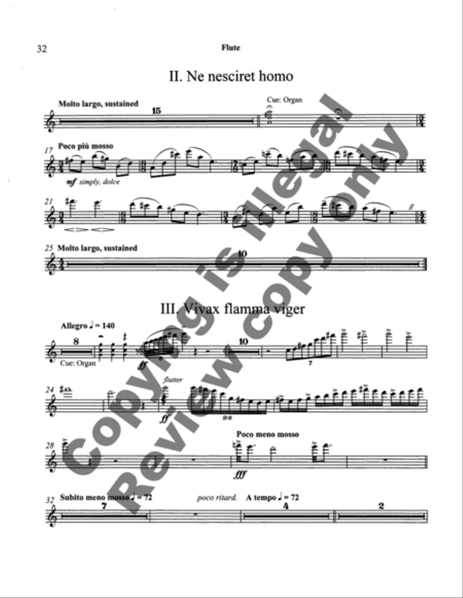 At the Lighting of the Lamps 4-Part scores gallery preview page 11