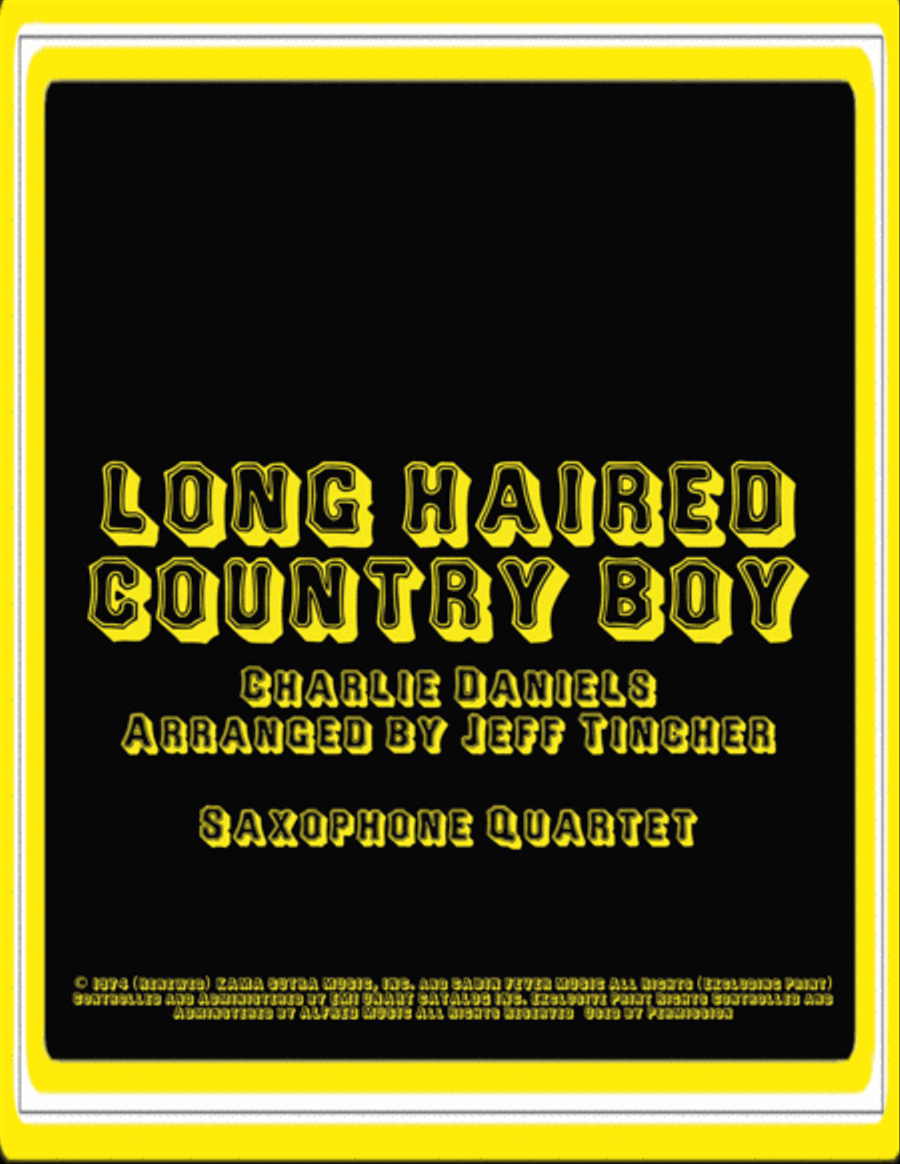 Long Haired Country Boy Woodwind Quartet scores gallery preview page 1