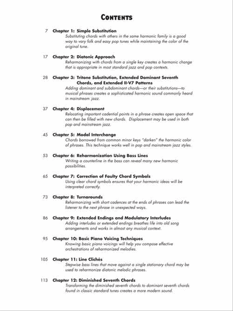 Reharmonization Techniques Collection / Songbook scores gallery preview page 4