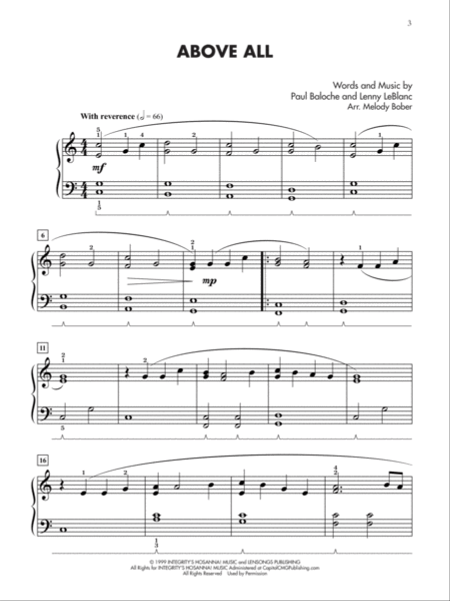 Christian Hits for Teens, Book 1 Piano Solo scores gallery preview page 2