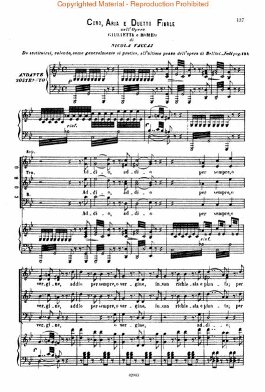 I Capuleti e I Montecchi Voice scores gallery preview page 4