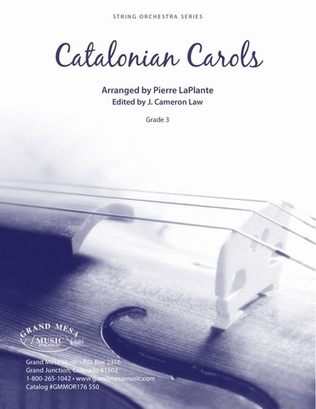 Catalonian Carols So3 Sc/Pts