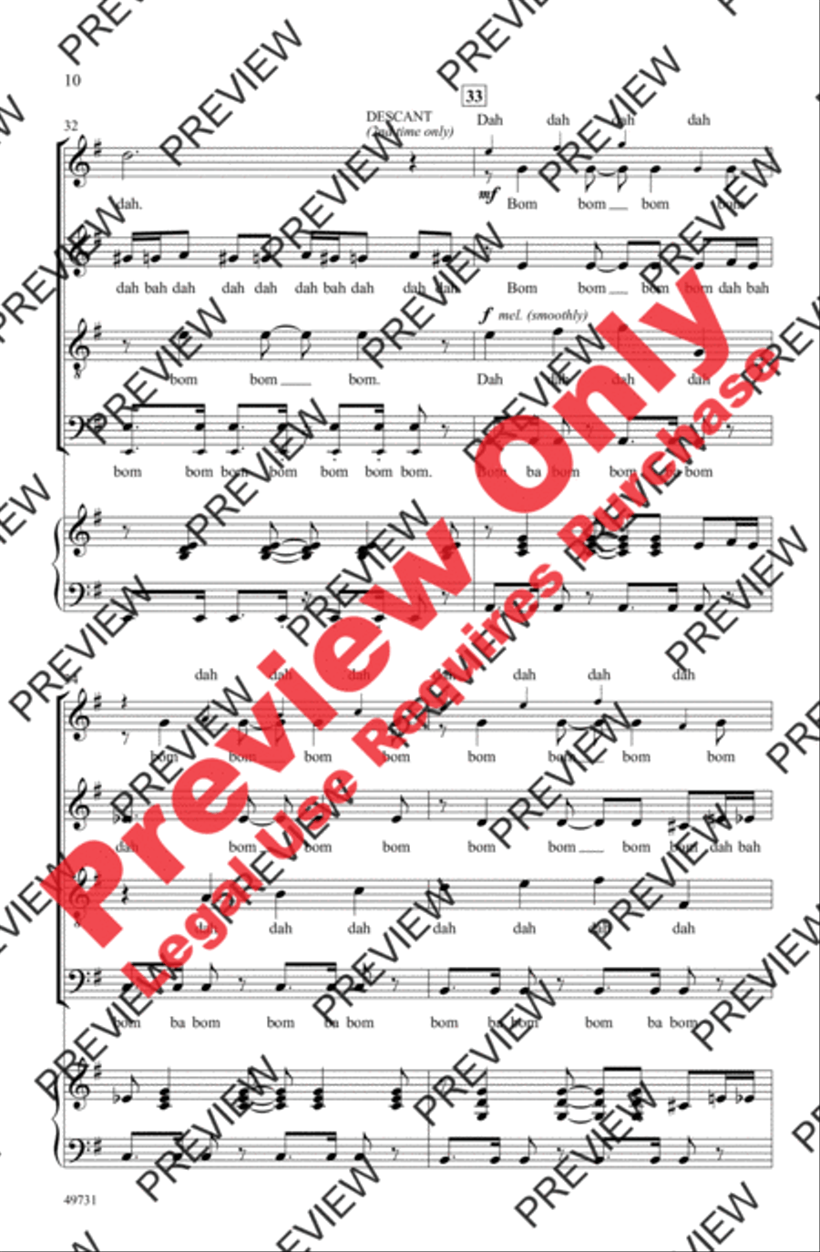 Rhapsody in Blue Rhapsody in Blue 4-Part scores gallery preview page 10