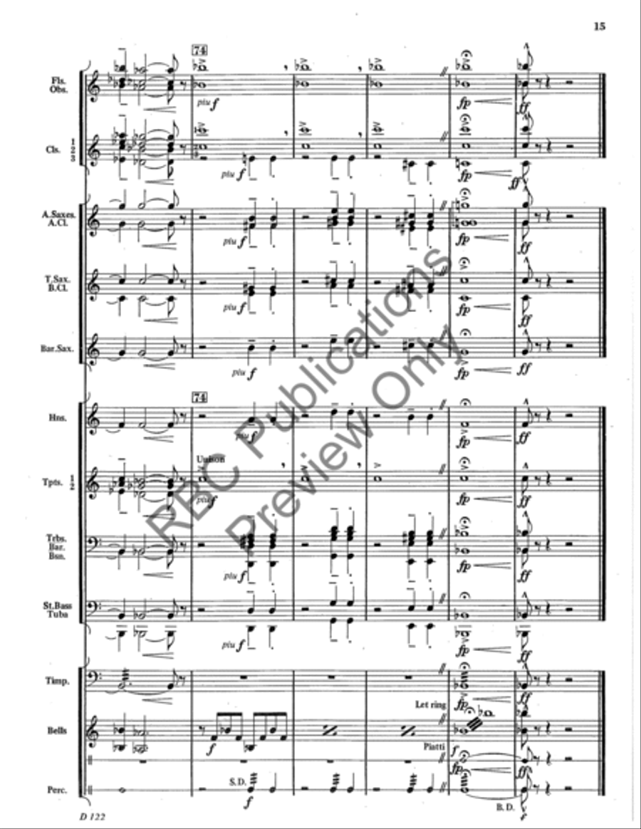 Symphonic Poem (Score) Symphonic Poem (Score) Score scores gallery preview page 16