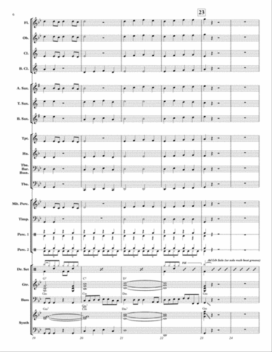 Arena Rock Concert Band scores gallery preview page 6