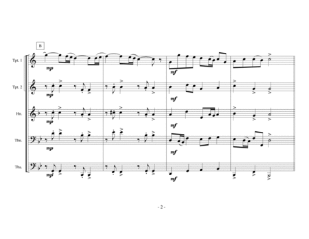 Divertimento (Brass Quintet) image number null