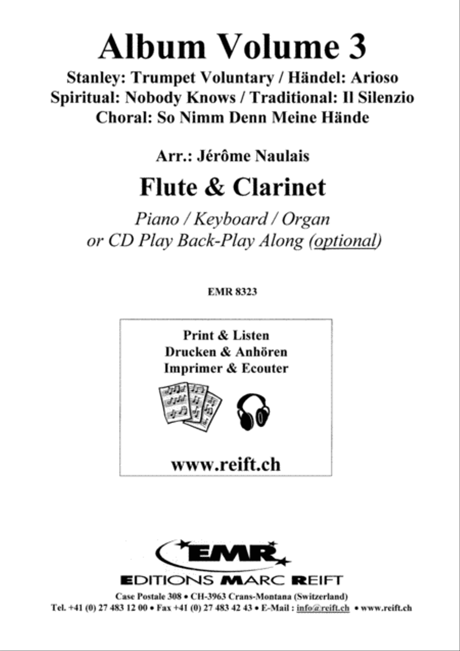 Album Volume 3 Woodwind Ensemble scores gallery preview page 2