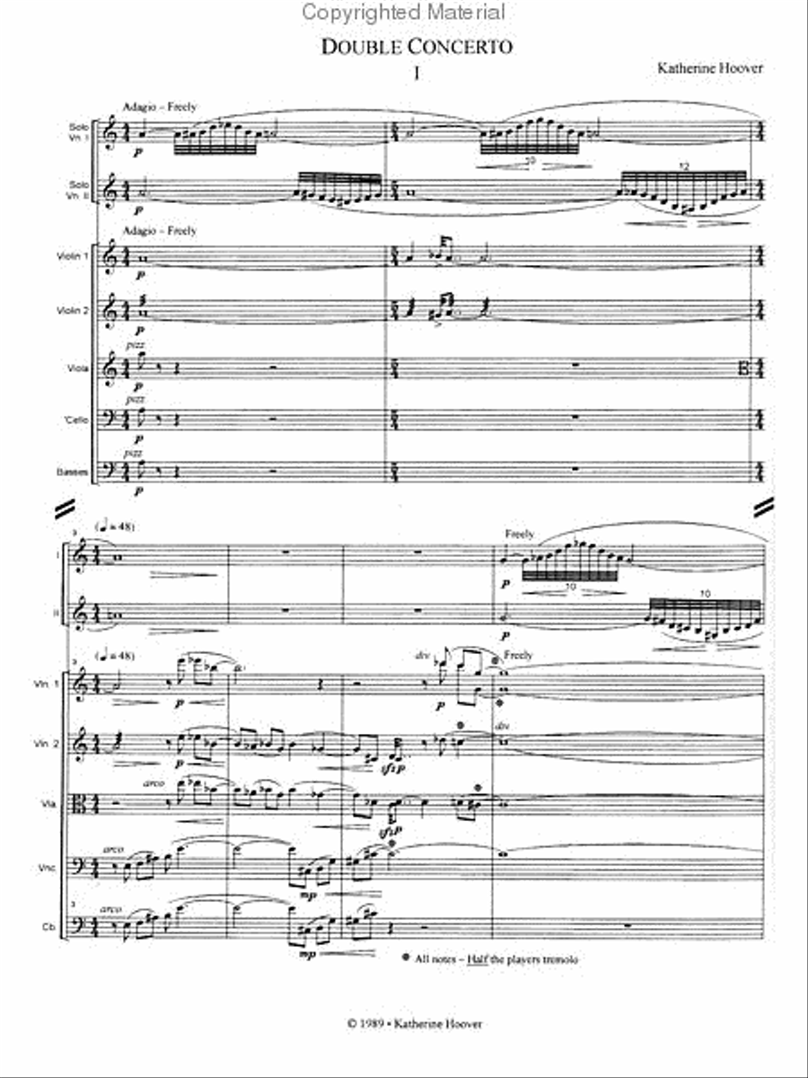 Double Concerto Double Concerto Cello scores gallery preview page 2