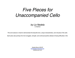 Five Pieces for Unaccompanied Cello