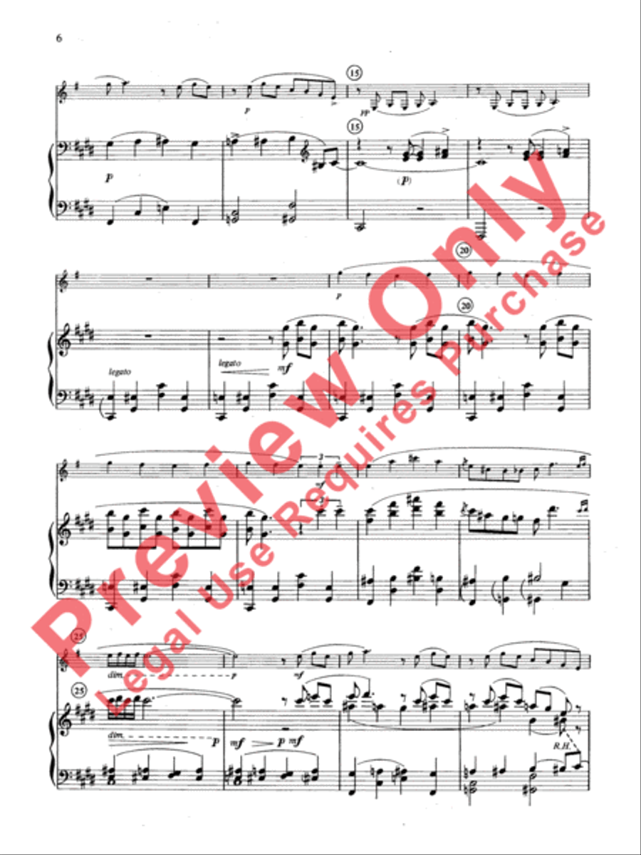 Gershwin Preludes Small Ensemble scores gallery preview page 7