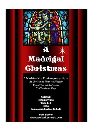 A Madrigal Christmas (Score and Instrumental/Vocal Parts)