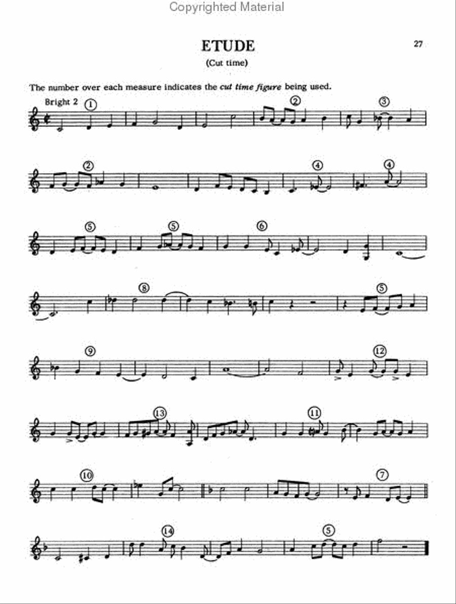 Dance Band Reading and Interpretation Collection / Songbook scores gallery preview page 4