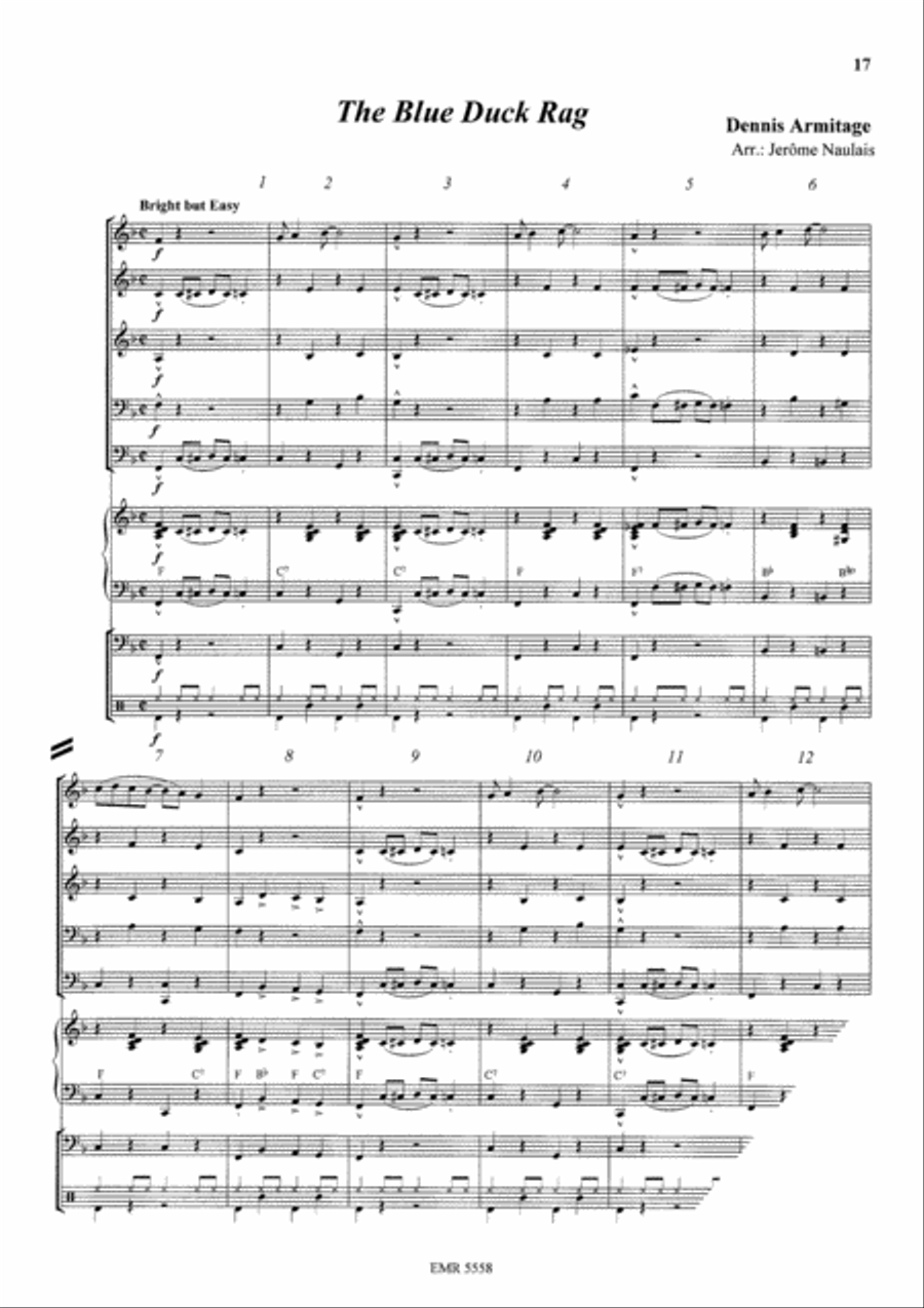 Ragtime Concert Band scores gallery preview page 5