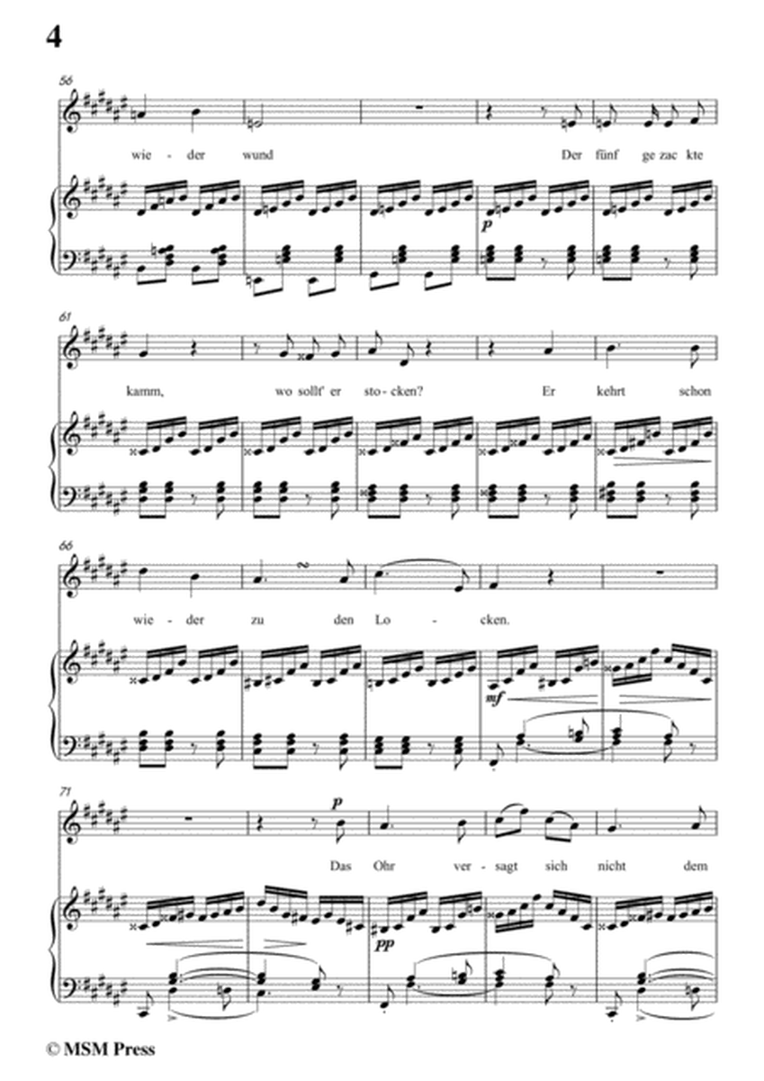 Schubert-Versunken,in F sharp Major,for Voice&Piano