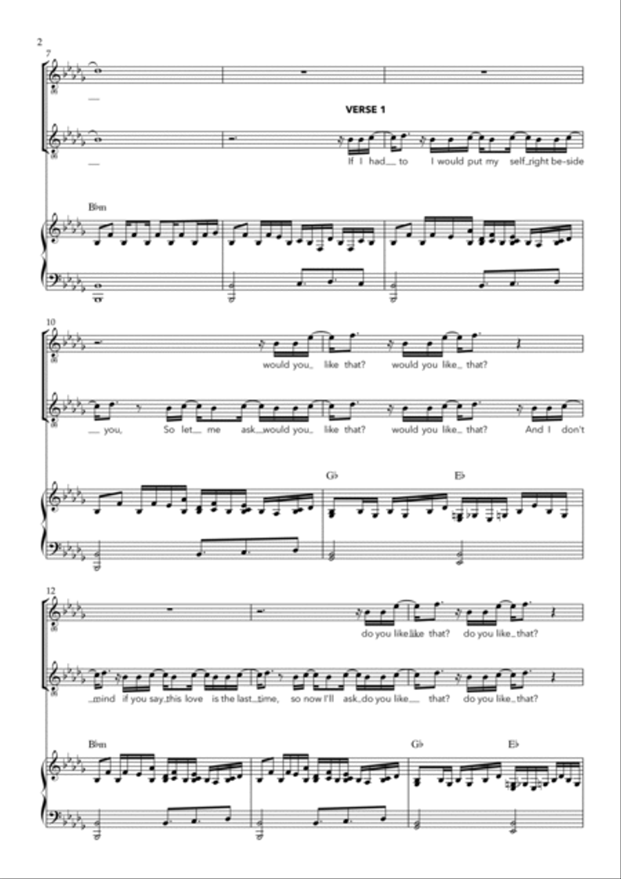 The Diary Of Jane Piano, Vocal, Guitar scores gallery preview page 2